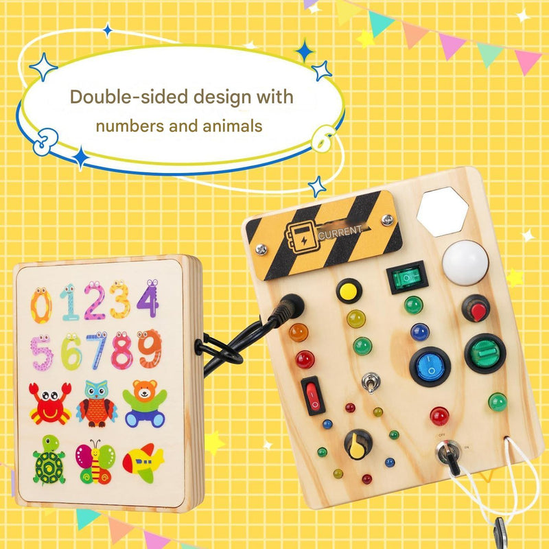 Interactive Montessori Board for Toddlers - BrightStart-State of Style