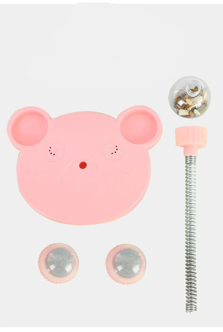 Interactive Pet Toy with Treat Dispense – TreatTumble-Pink-State of Style