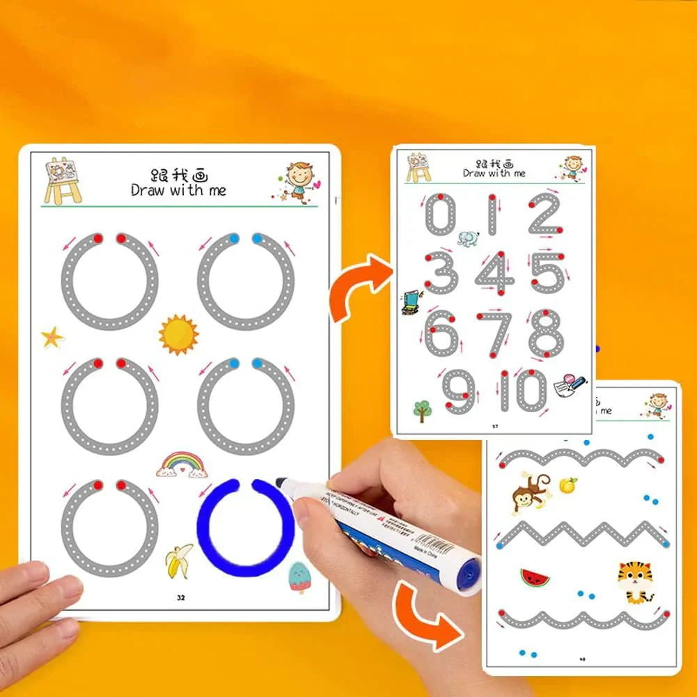 Interactive Writing Book – ScribbleBook-32 Pages-State of Style