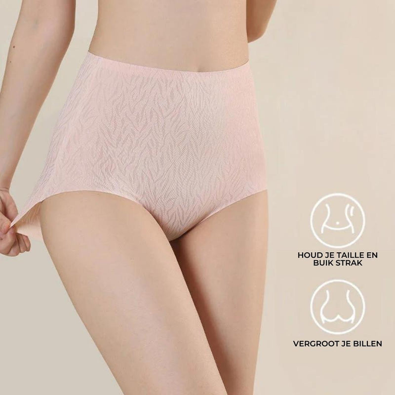 Invisible High-Waist Butt Lift Briefs - ElegantLift-Cinnamon Pink-Buy 1 Get 1 FREE-M-State of Style