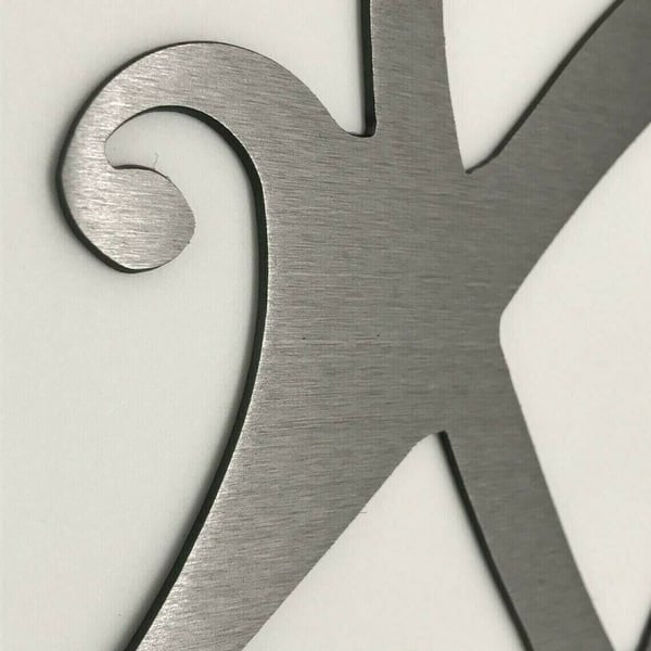 Iron Wall Decoration with Infinite Heart - InfiniteHeart-Black-20 x 25 cm-State of Style