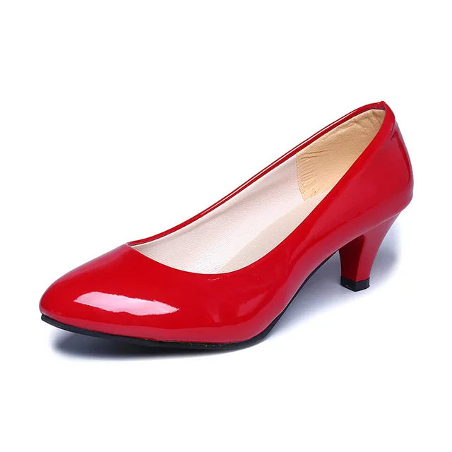 Isabella - Orthopedische Beige Pumps-Rood-35-State of Style