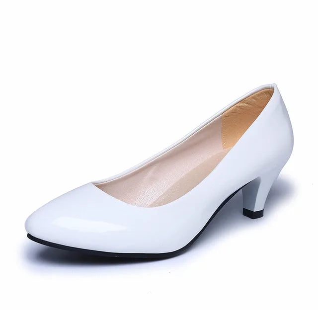 Isabella - Orthopedische Beige Pumps-Wit-35-State of Style
