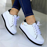 IsabellaSneaks | Women's Platform Sports Shoes-Black-4.5-State of Style