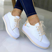 IsabellaSneaks | Women's Platform Sports Shoes-Gold-4.5-State of Style