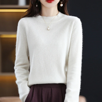 IsabellasShirt | Women's Cosy Relaxed-Fit Sweater-White-S-State of Style