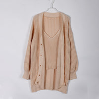 IslasVest | Women's Trendy Oversized Vest-Apricot-S-State of Style