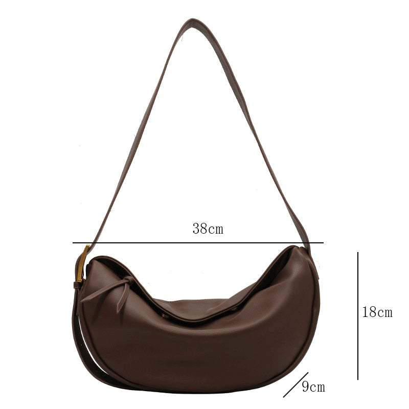 IsobellsBag | Women's Stylish Crossbody Bag-Black-W38cm H18cm THK9cm-State of Style