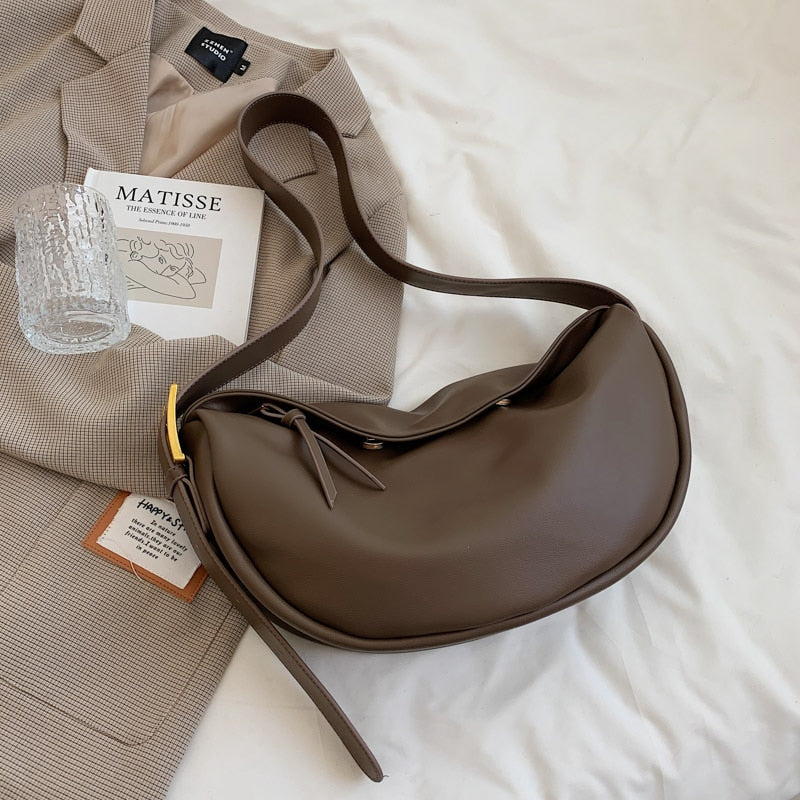 IsobellsBag | Women's Stylish Crossbody Bag-Coffee-W38cm H18cm THK9cm-State of Style