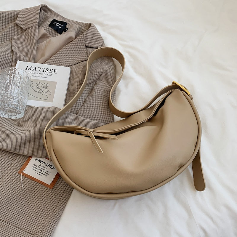 IsobellsBag | Women's Stylish Crossbody Bag-Khaki-W38cm H18cm THK9cm-State of Style