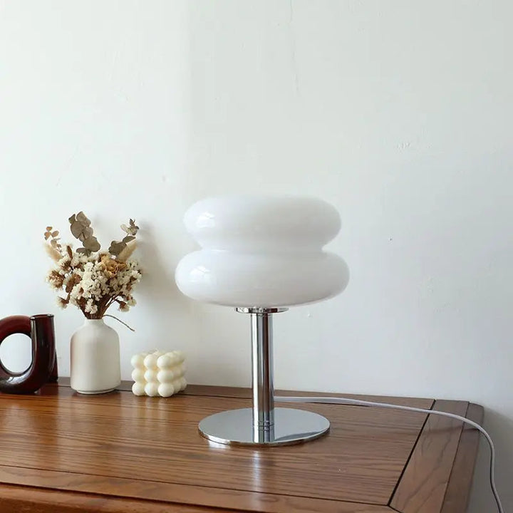 Italian Bauhaus Table Lamp - RetroGlow-White-State of Style