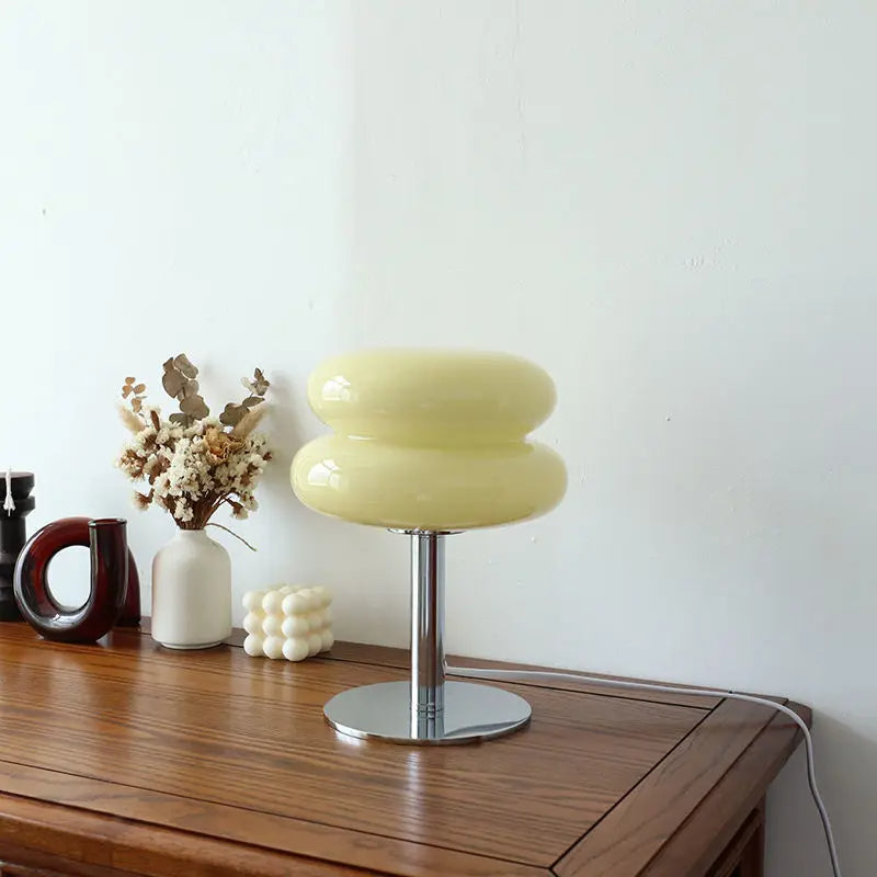 Italian Bauhaus Table Lamp - RetroGlow-Yellow-State of Style