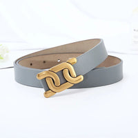 Italian-Inspired Fashion Belt with Buckle-Light Grey-95 CM-State of Style
