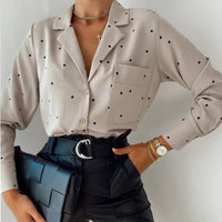JacoliensBlouse | Women's Elegant Blouse-Beige-S-State of Style