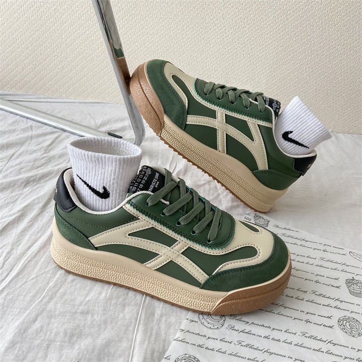 JacoliensSneaks | Women's Trendy Sneakers-Green-4.5-State of Style