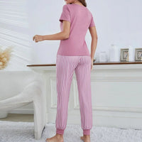 Jane Pyjama Set-Black-S-State of Style