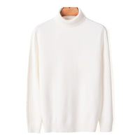 JanesShirt | Men's Classic Turtleneck Sweater-Light Blue-M-State of Style