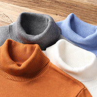 JanesShirt | Men's Classic Turtleneck Sweater-Light Blue-M-State of Style