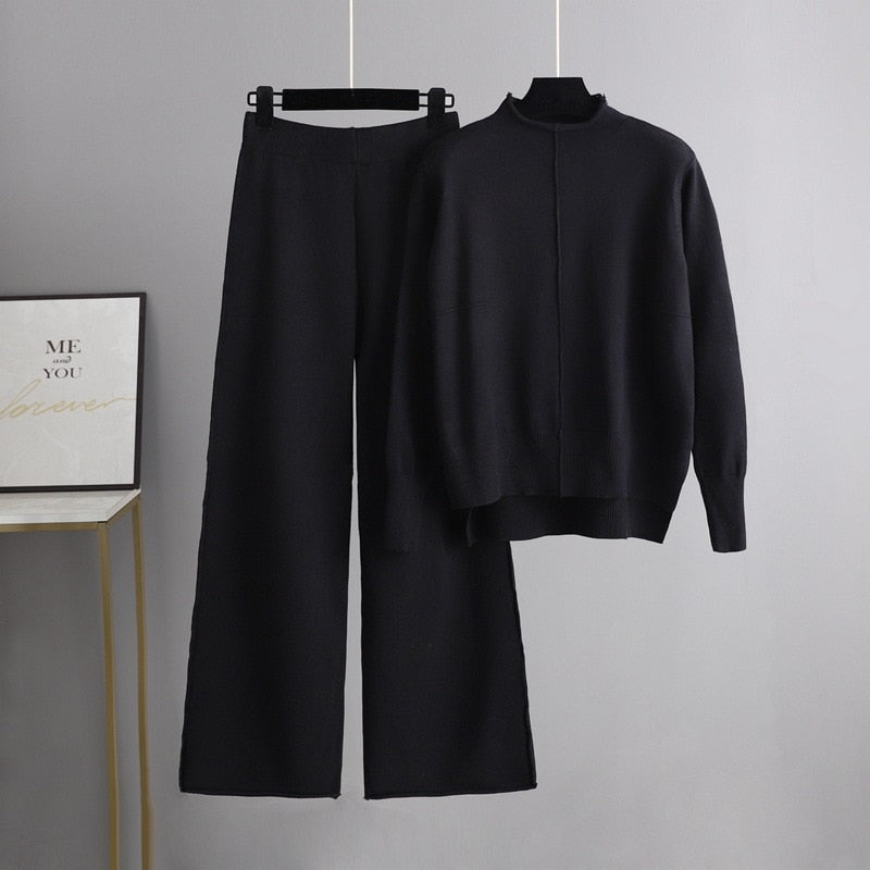 JanskesPakje | Women's Sporty Tracksuit-Black-One size fits all-State of Style