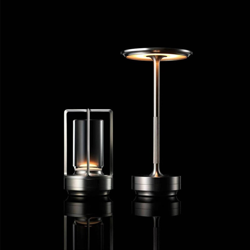 Japanese Style LED Touch Table Lamp - ZenLight-Gold-Style A-State of Style