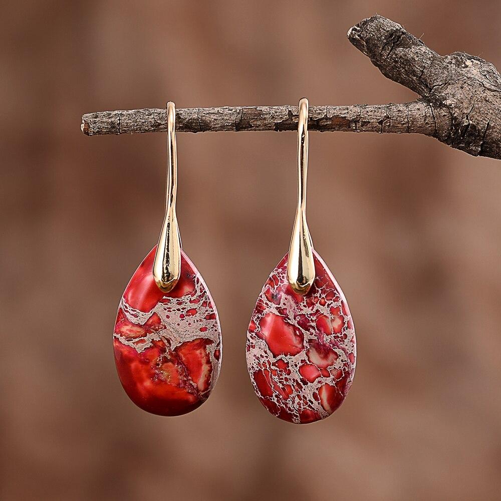 Jasper Dream Earrings - Nyssa-Silver-State of Style