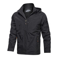 Jasper - Men's Summer Jacket-Black-M-State of Style