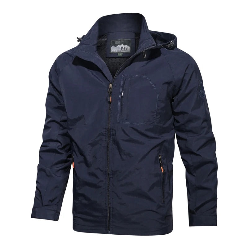 Jasper - Men's Summer Jacket-Blue-M-State of Style