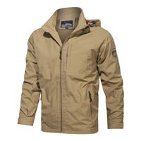 Jasper - Men's Summer Jacket-Brown-M-State of Style