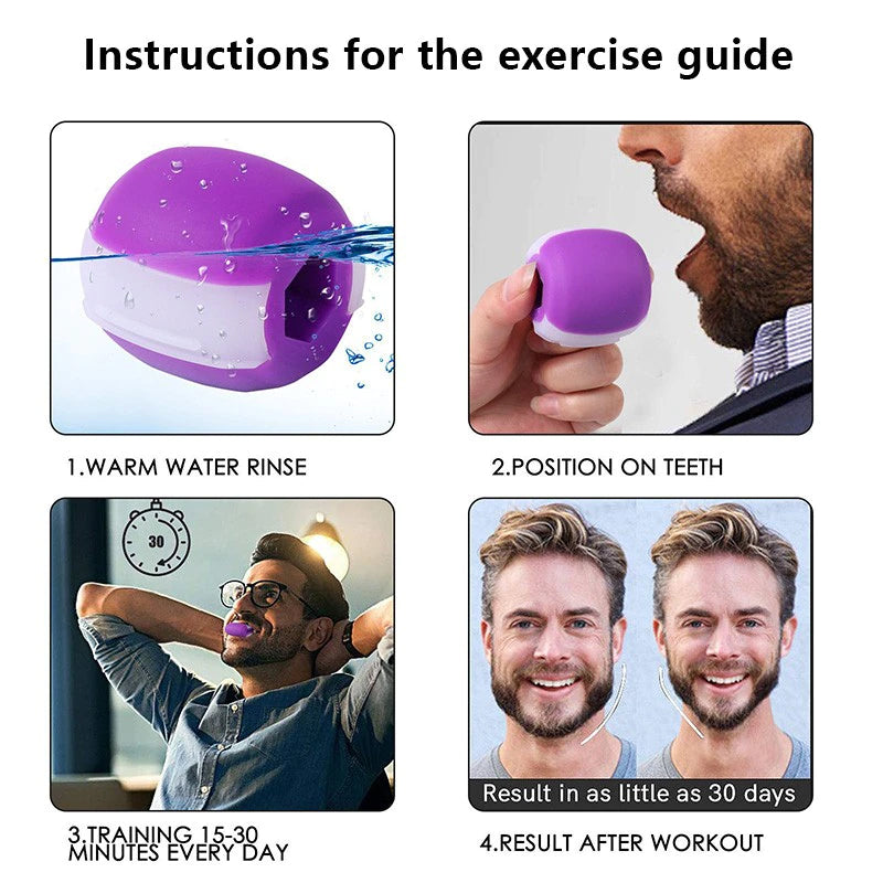 Jaw Trainer - JawSculpt-Blue-State of Style