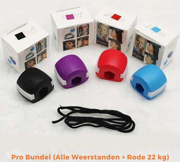 JawSculptor Pro – Jaw Trainer-Beginner Bundle (13 + 18 kg resistance)-State of Style