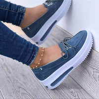 JaysSneaker | Orthopaedic Slip-On Shoes-Blue-4.5-State of Style
