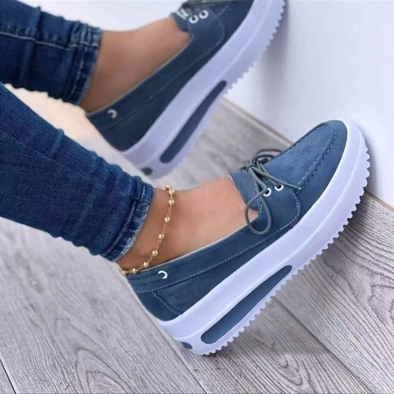 JaysSneaker | Orthopaedic Slip-On Shoes-Blue-4.5-State of Style