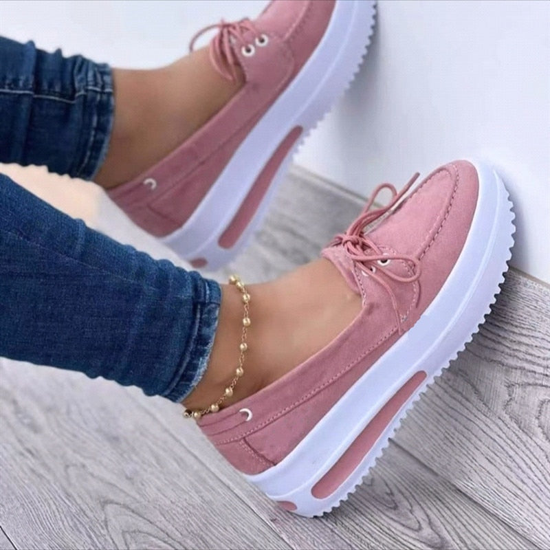 JaysSneaker | Orthopaedic Slip-On Shoes-Pink-4.5-State of Style