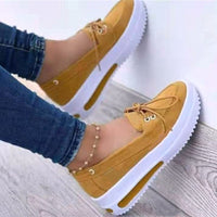 JaysSneaker | Orthopaedic Slip-On Shoes-Yellow-4.5-State of Style