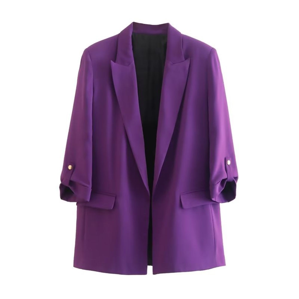 JennisBlazer | Women's Tailored Blazer-Purple-XS-State of Style