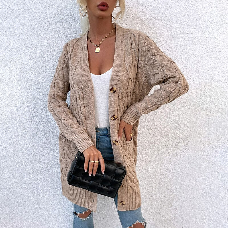 JessiesVest | Women's Longline Vest-Khaki-S-State of Style