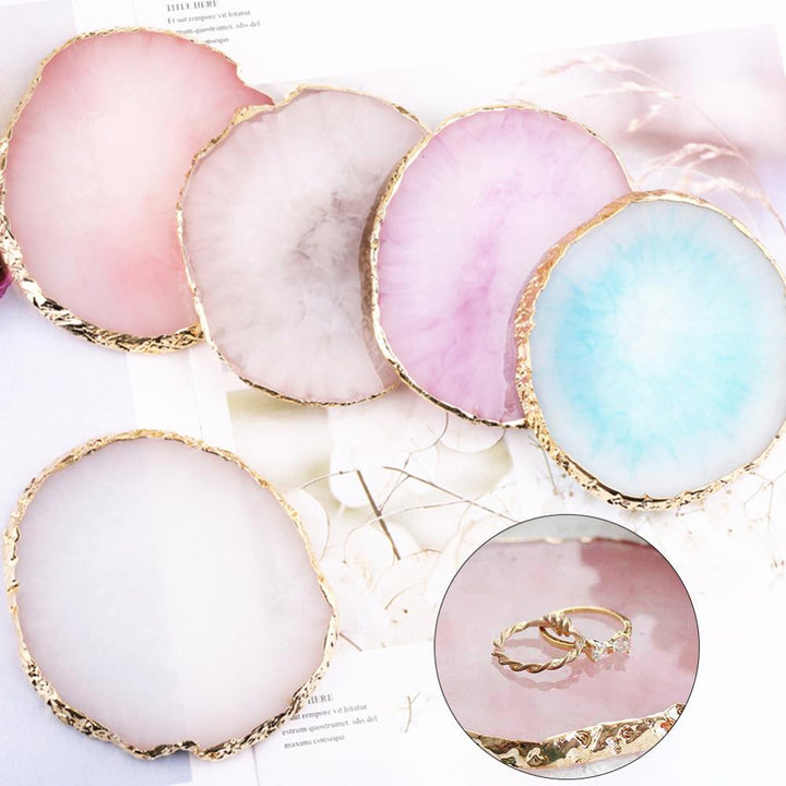 Jewellery Display | Resin Jewellery Display Plate-White-State of Style