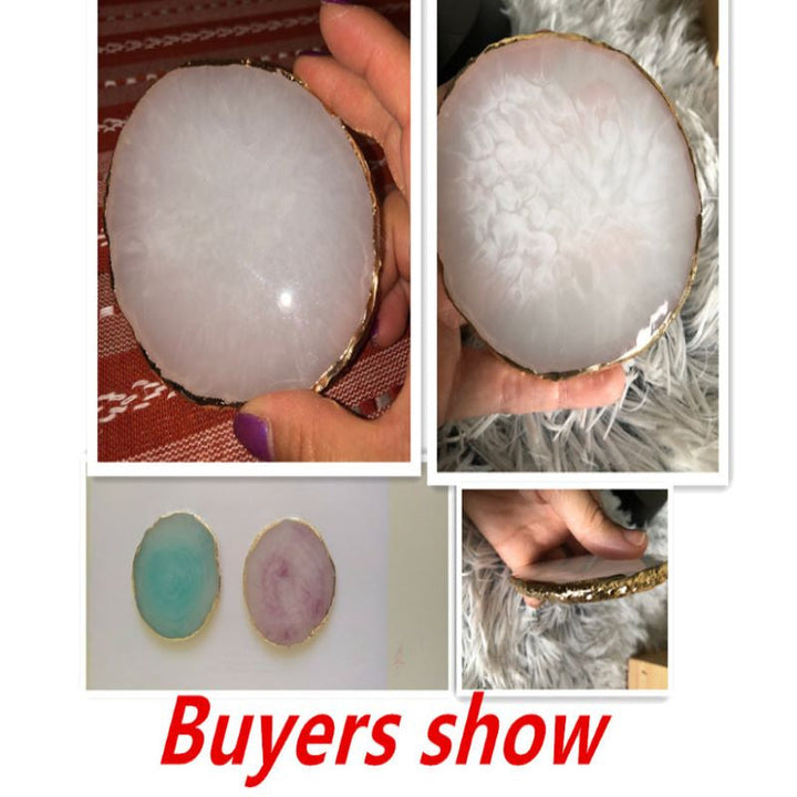 Jewellery Display | Resin Jewellery Display Plate-White-State of Style