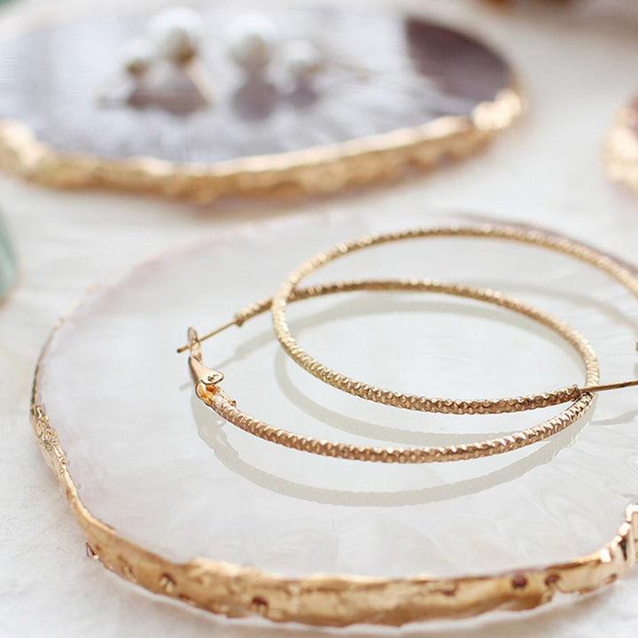 Jewellery Display | Resin Jewellery Display Plate-White-State of Style