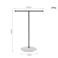Jewellery Stand | T-Shirt Shaped Jewellery Holder-Gold White-State of Style