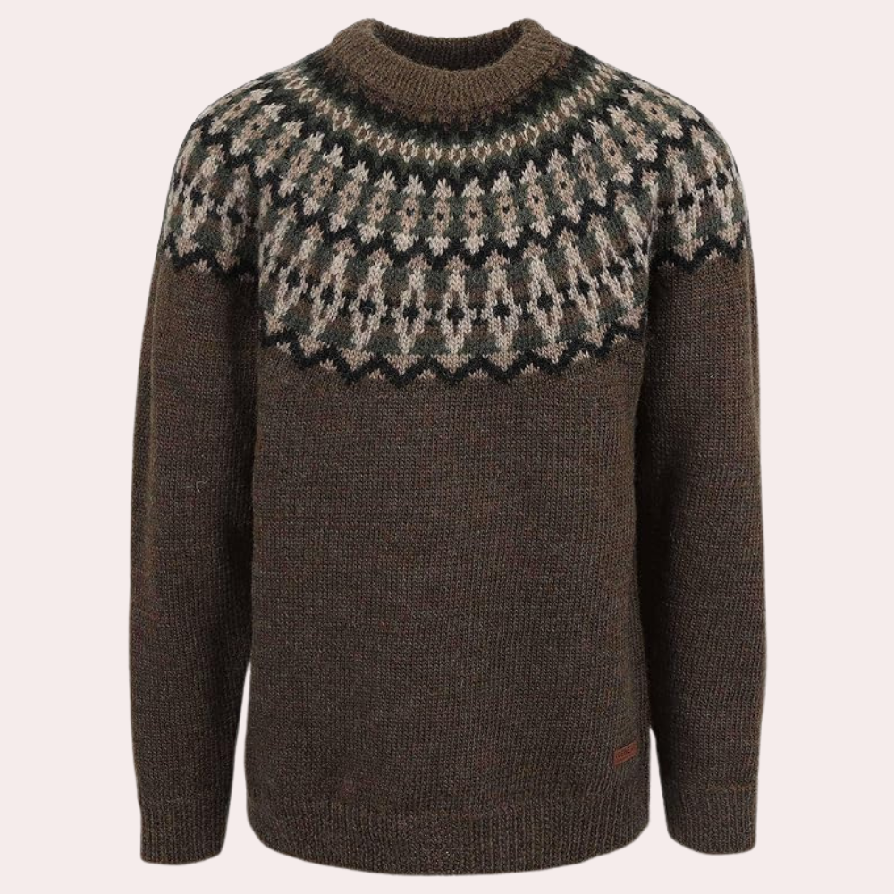 Jolie - Colourful Jumper for Women-Moss green-XS-State of Style