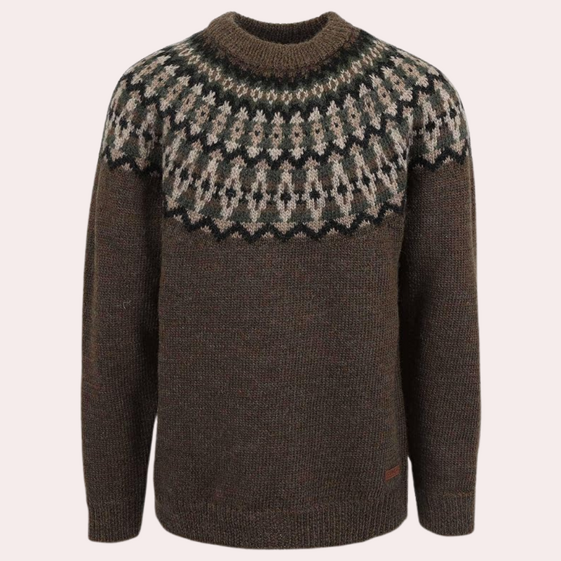 Jolie - Colourful Jumper for Women-Moss green-XS-State of Style