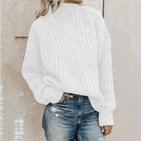 Joy Knit Sweater | Soft & Versatile Pullover-White-XS-State of Style