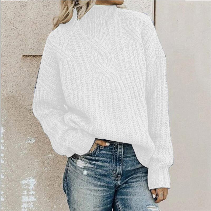 Joy Knit Sweater | Soft & Versatile Pullover-White-XS-State of Style