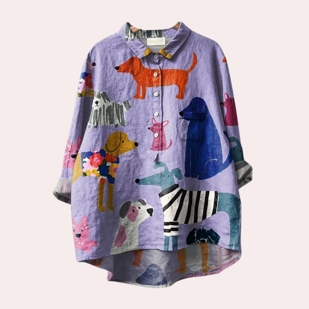 Joyful Ladies Shirt - Liv-XS-State of Style