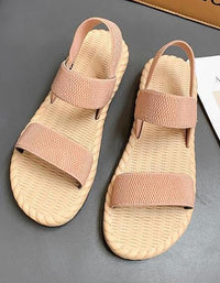 Julia – Orthopedische Zwarte Comfort-Sandalen-Zwart-35-State of Style