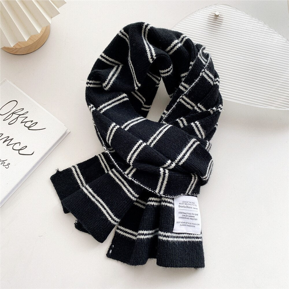 JuliaScarf | Scarf for Women | Elegant & Versatile Accessory-Black-One size fits all-State of Style