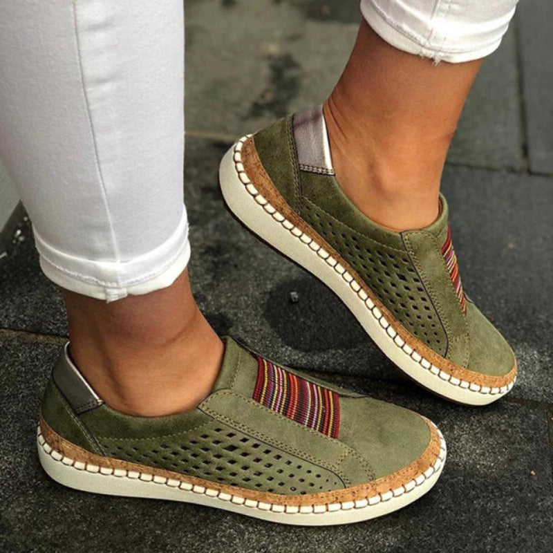 JusticeSneaks | Orthopaedic Shoe for Women | Supportive & Comfortable-Green-4.5-State of Style