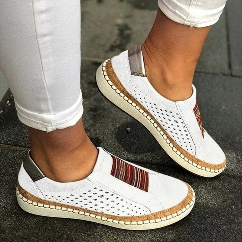 JusticeSneaks | Orthopaedic Shoe for Women | Supportive & Comfortable-White-4.5-State of Style