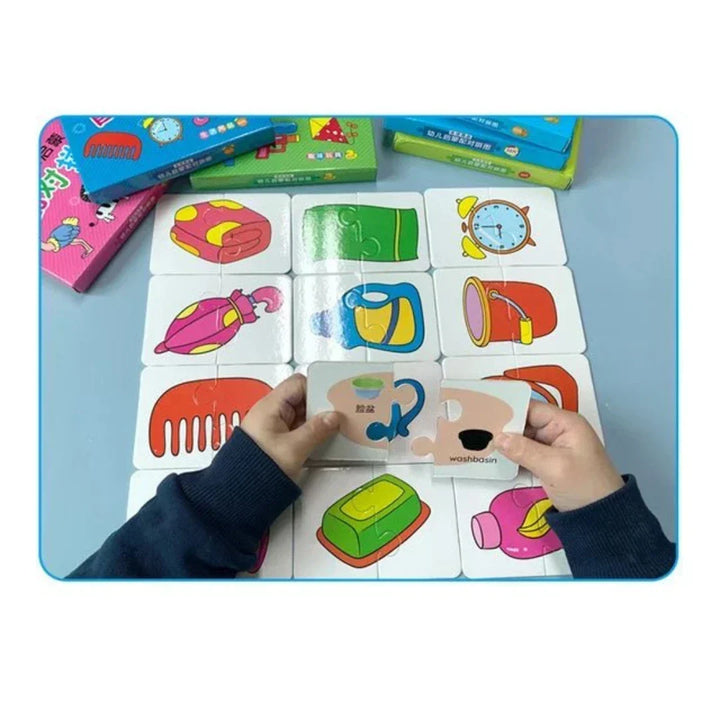 Memory card game for children – Playfully stimulates memory and concentration (Buy 1 get 1 free)